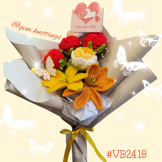 Valentine's Day Flower Bouquet | Birthday Gift