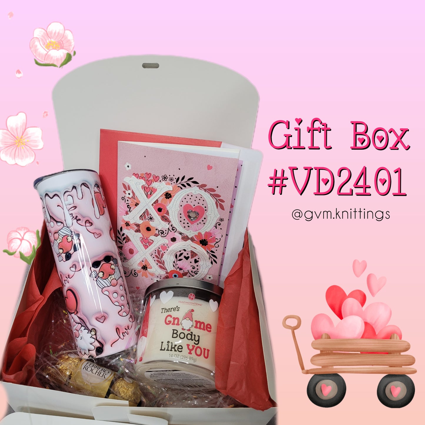 Gnomo gift box. Valentine's day edition!